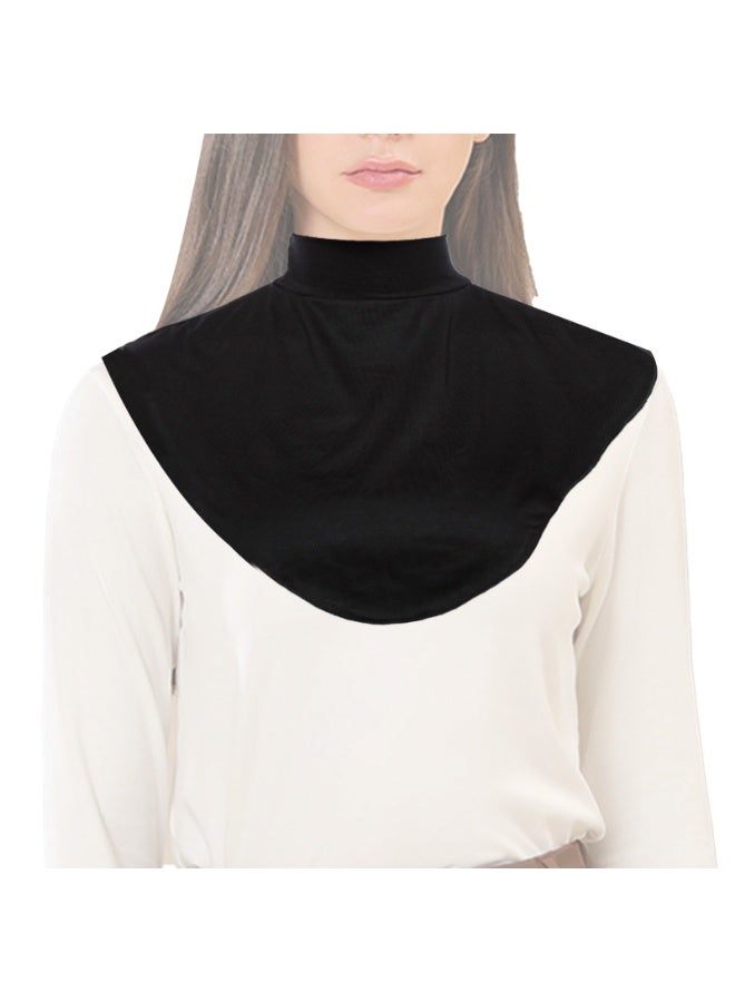 ياقة نسائية مزيفة، وشاح عنق علوي، ملحقات الحجاب الإسلامي بلوزة نصفية بياقة مزيفة، حجاب قابل للفصل، دافئ عنق - Image 1