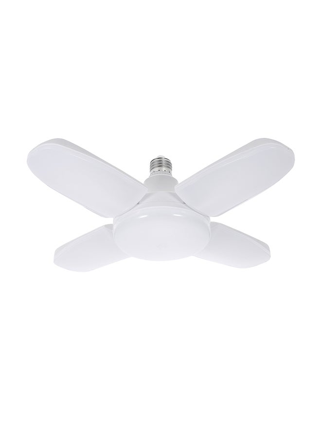 Loquat Foldable Fan Blade Ceiling Light White 18 x 15.5 x 15.5cm - Image 1