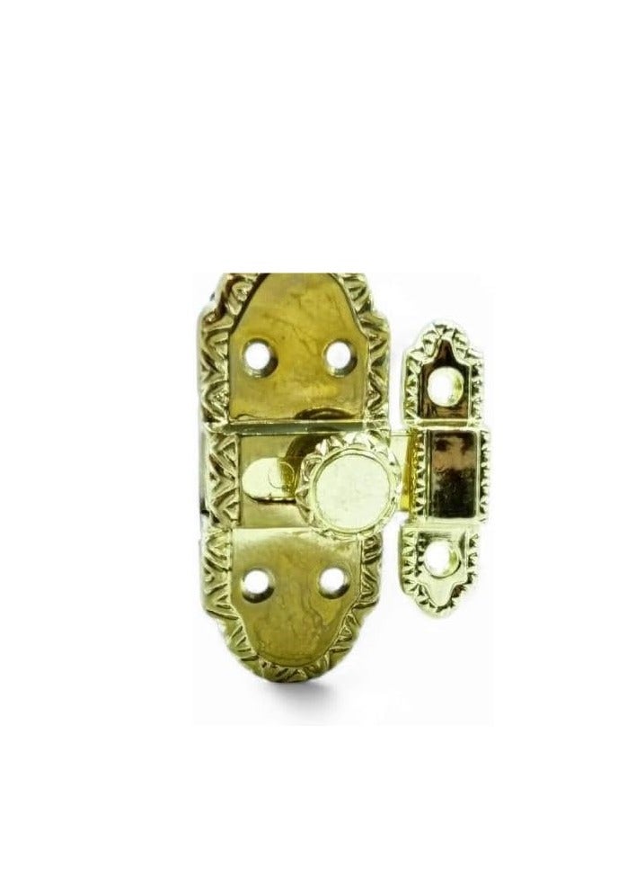 ترباس لقفل الباب و النوافذ و الشرعة (ذهبي) - Image 3