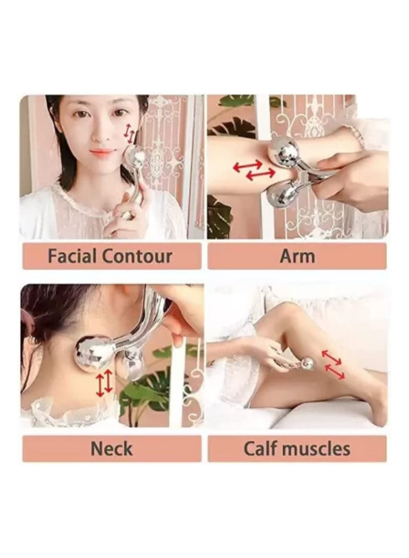 Face Massager Roller Facial Roller Contouring Massager for Face Lift, Shape Face Lift Tool Firming Beauty Massage Body Face Massager. - Image 4