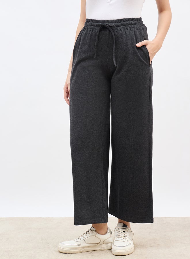 ستايلي بنطلون رياضي واسع الساق برباط - Image 2