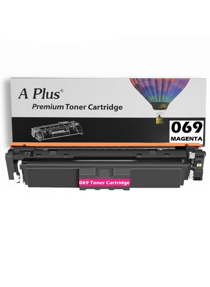 APLUS A Plus Compatible 069H Magenta Toner Cartridge with Chip for Canon Printers - Image 1