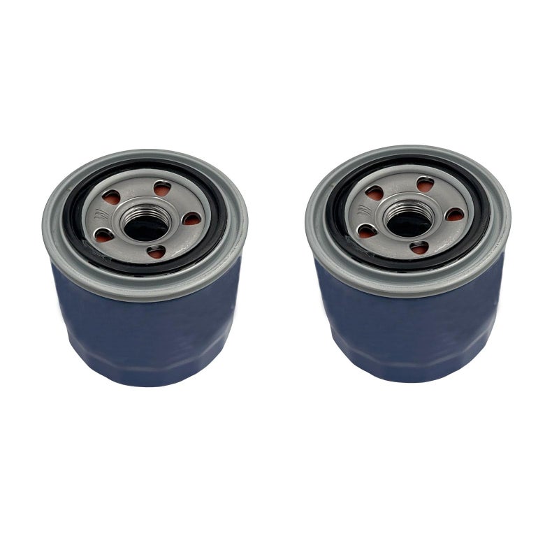 2Pcs Oil Filter Compatiable with Elantra Santa Fe Sonata Accent Kona Replace 2630035505 2630035504 2630035501 2630035502