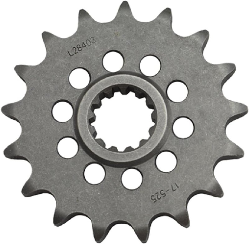 QASULER 525 Chain 17T Motorcycle Front Sprocket - Image 1