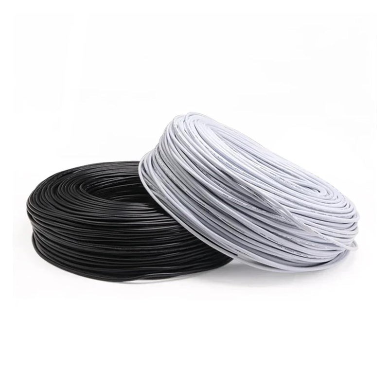 10M UL2464 Sheathed Electrical Wire Channel Audio Line 2 3 4 5 6Cores PVC Insulated Copper Wire Joyful(Black 20AWG,10 Meters- 6 Cores) - Image 1