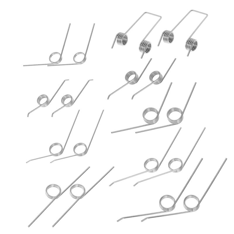 Small Metal Torsional Spring for Trash Can Lid Replacement 2PCS - Image 2