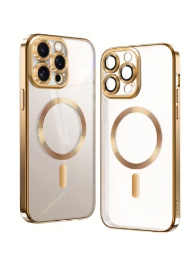 Iphone 16 Pro Max Clear Phone Case with MagSafe Magnetic Ring and Camera Protection - Image 1