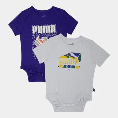PUMA Kids' Minicats Bodysuit (2 Pack)