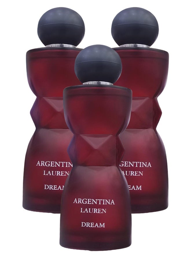 عطور TRI 3 قطع عطر أرجنتينا لورين دريم 100 مل - Image 1