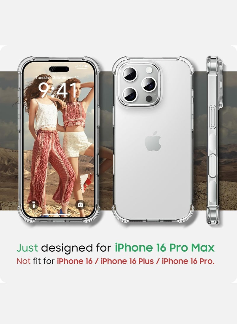 SNBFA Clear Protective Case Cover for iphone 16 Pro Max - Image 2