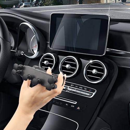 SUNCARACCL حامل هاتف السيارة SUNCARACCL متوافق مع مرسيدس بنز A/B/C/E/S-Class، GLC/GLE/GLS/GLB/GLA-Class 2016-2023 و Mini Countryman/Cooper، ملحقات مرسيدس بنز - Image 2