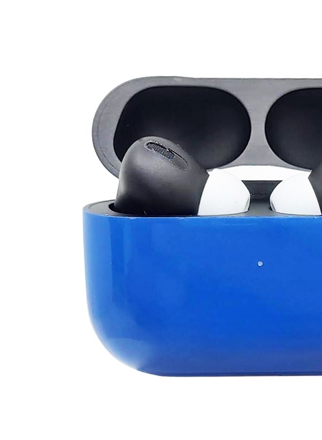 Craft Merlin Craft Customized Apple AirPods Pro 3 – Cobalt Blue & Black Combo Hand-Painted Design, Personalized Wireless Earbuds, Bold Dual-Tone Aesthetic (Cobalt-Blue-Black-Combo) - Image 3