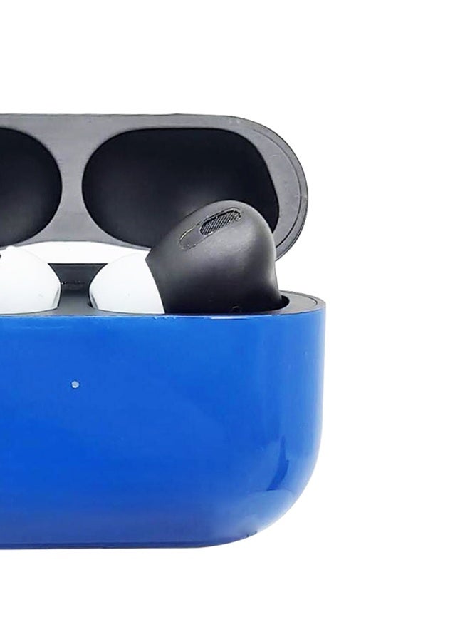 Craft Merlin Craft Customized Apple AirPods Pro 3 – Cobalt Blue & Black Combo Hand-Painted Design, Personalized Wireless Earbuds, Bold Dual-Tone Aesthetic (Cobalt-Blue-Black-Combo) - Image 4