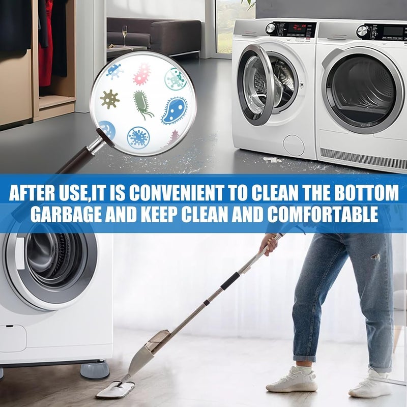 Anti Vibration Pads for Washing Machine, Noise Reducing and Anti Slip Washing Machine Anti Vibration Pads, for All Washing and Dryer Machine - 8 Pcs - Image 1