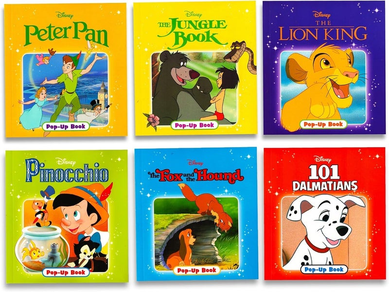 Crenstone Disney Storybooks Set for Toddlers, Kids - Bundle of 12 Disney Books Featuring Lion King, Bambi, Dumbo, and More | Disney Storybooks and Pop-up Books - Image 3
