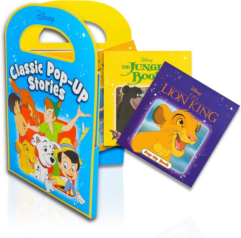 Crenstone Disney Storybooks Set for Toddlers, Kids - Bundle of 12 Disney Books Featuring Lion King, Bambi, Dumbo, and More | Disney Storybooks and Pop-up Books - Image 2