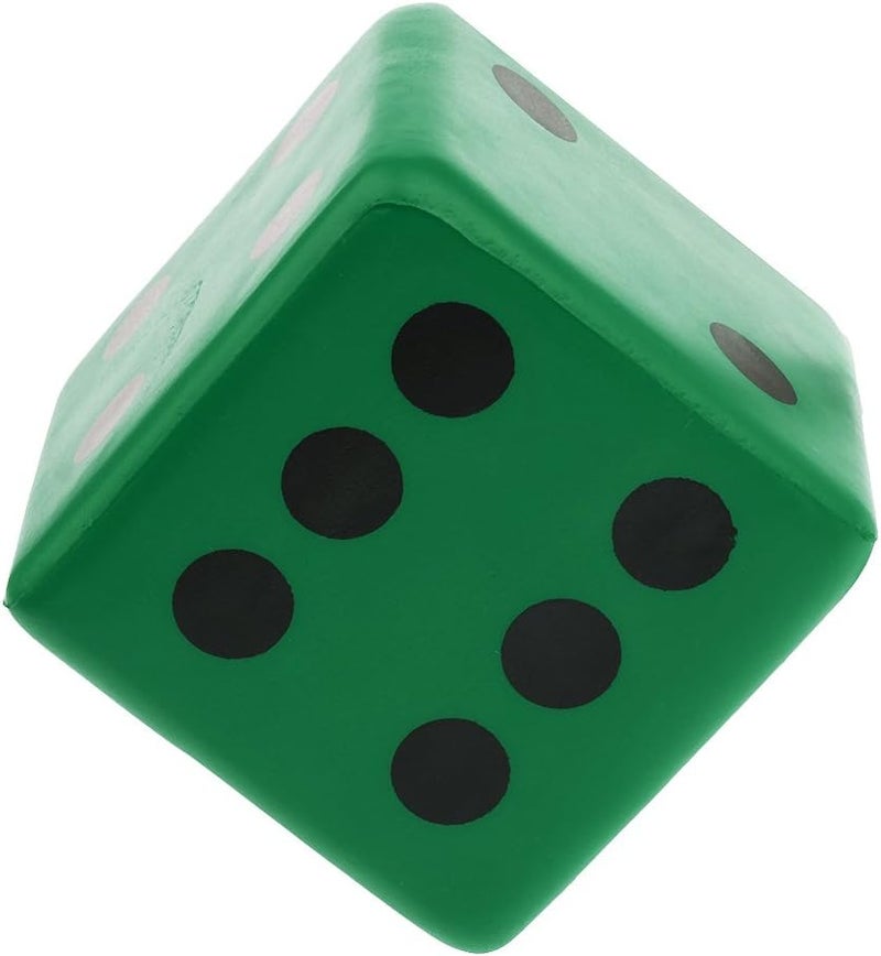 klarako Sponge Dice, Foam Dice Playing Spot Dice Large Dice  Green - Image 5