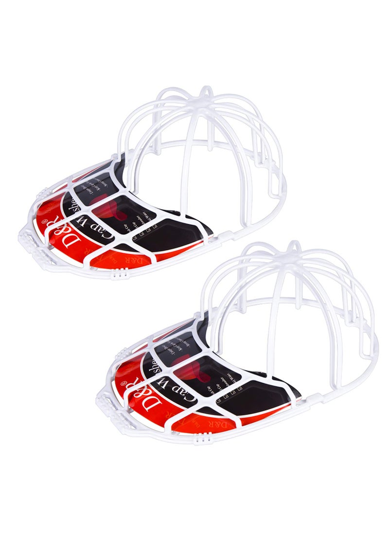 Der Rose Der Rose 2 Pack Baseball Hat Washer for Washing MachineCap Washer Frame CageHat Cleaner Protector Hat Rack for Baseball Caps 