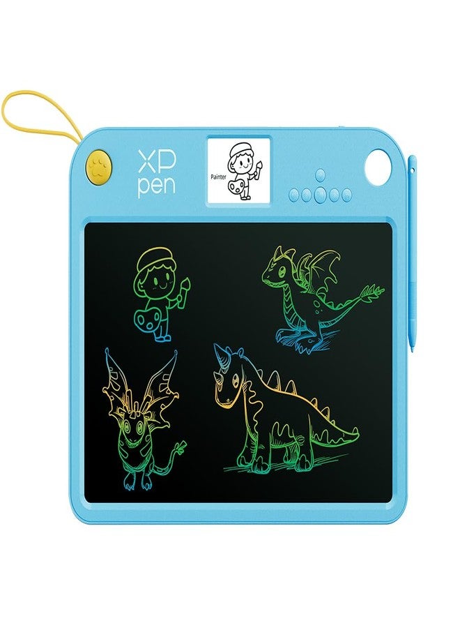 إكس بي بن لوحة الرسم التعليمية XPPen Doodle | لوحة كتابة LCD مقاس 13.3 بوصة للأطفال مع أكثر من 250 درسًا خطوة بخطوة وتعلم صوتي | لوحة رسم تعليمية (3 سنوات فأكثر) - أزرق - Image 1