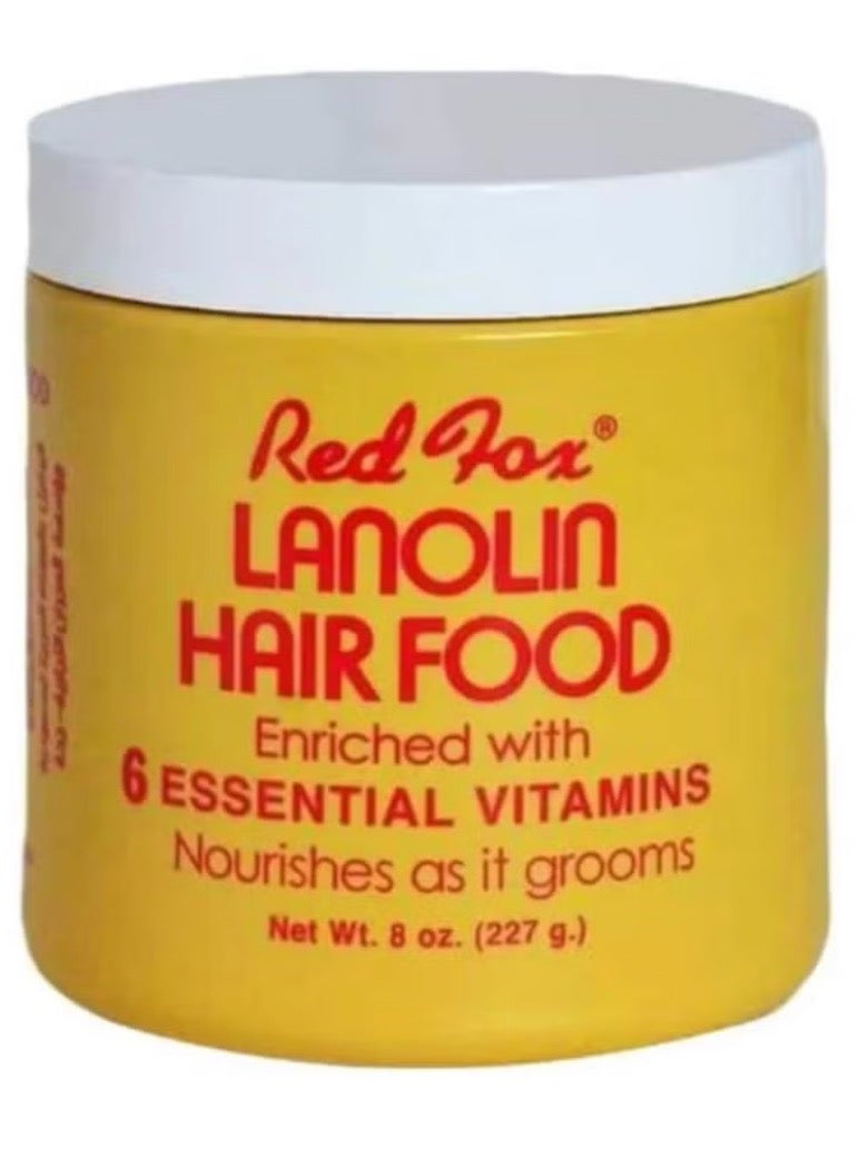 ريد فوكس طعام شعر اللانولين 227 جرام أصفر 227 جرام