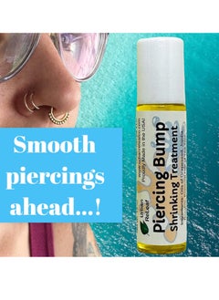 Urban ReLeaf Urban ReLeaf Piercing Bump Shrinking Treatment ! Gentle, Effective Aftercare. Easy Roller-Ball Applicator. 100% Natural with Essential Oils. Help Scars, Nodules, Cartilage, Nose, Ear Spots  - Image 3