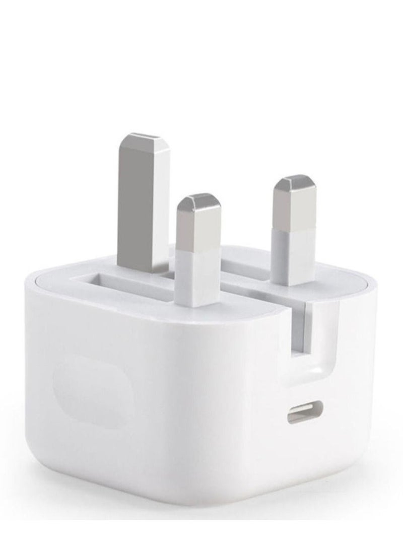 Generic - 20W PD Fast Wall Charger with Type C Port and 1 Meter Lightning Cable Compatible with iPhone 12 Pro Max - Image 1
