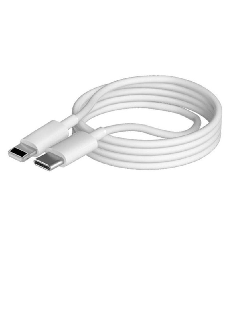 Generic - 20W PD Fast Wall Charger with Type C Port and 1 Meter Lightning Cable Compatible with iPhone 12 Pro Max - Image 1