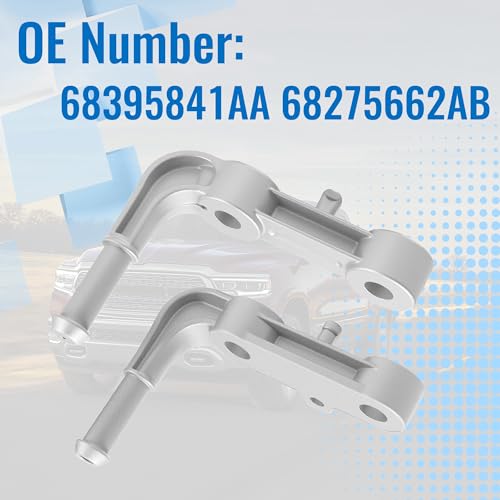 telfair Exhaust Bracket Muffler Support Assembly Compatible with 20192025 Ram 1500 Left Right Side Replaces 68395841AA 68275662AB HeavyDuty Aluminum Alloy - Image 3