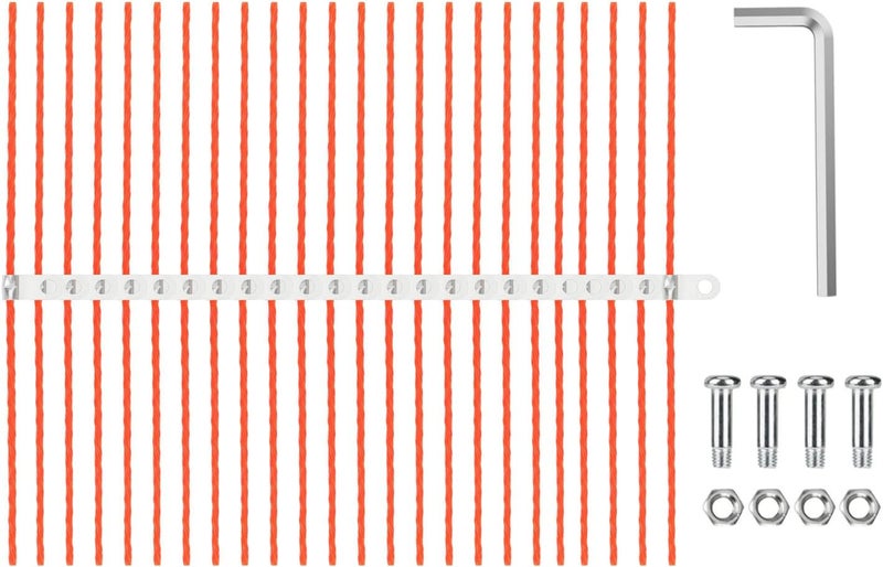THTEN AF-100 Trimmer Blades Replacement Spool 30Ft 0.065" Compatible with Black & Decker GH600,GH610,GH900,GH912,ST6600,ST7000,ST7700,NST1118,NST2118,LST220,LST300 Line String Trimmer 24+4+1 - Image 1