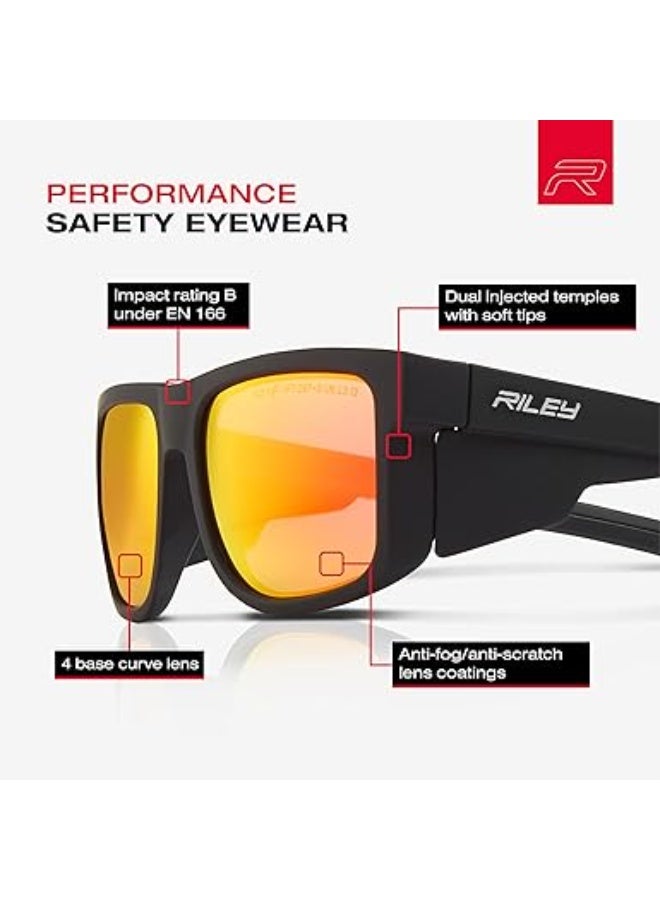 Riley Navigator Safety Glasses Premium Uk Made Safety Glass - Image 1