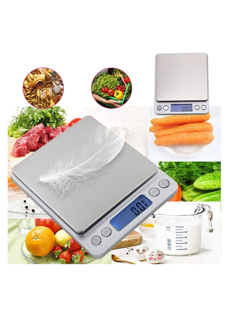 بلومنغ تايم مقياس وزن المطبخ الإلكتروني الصغير 2000 جرام/0.1 جرام - Image 3