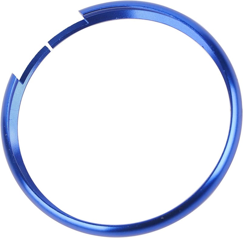 HEEPDD Aluminum Alloy Remote Key Fob Ring Trim Replacement, Replacement, Lightweight Durable Bezel for MINI R55 R56 R57 R58 R59 R60 Key Fob Aluminum Alloy Remote Ring Trim Nan (Blue) - Image 2