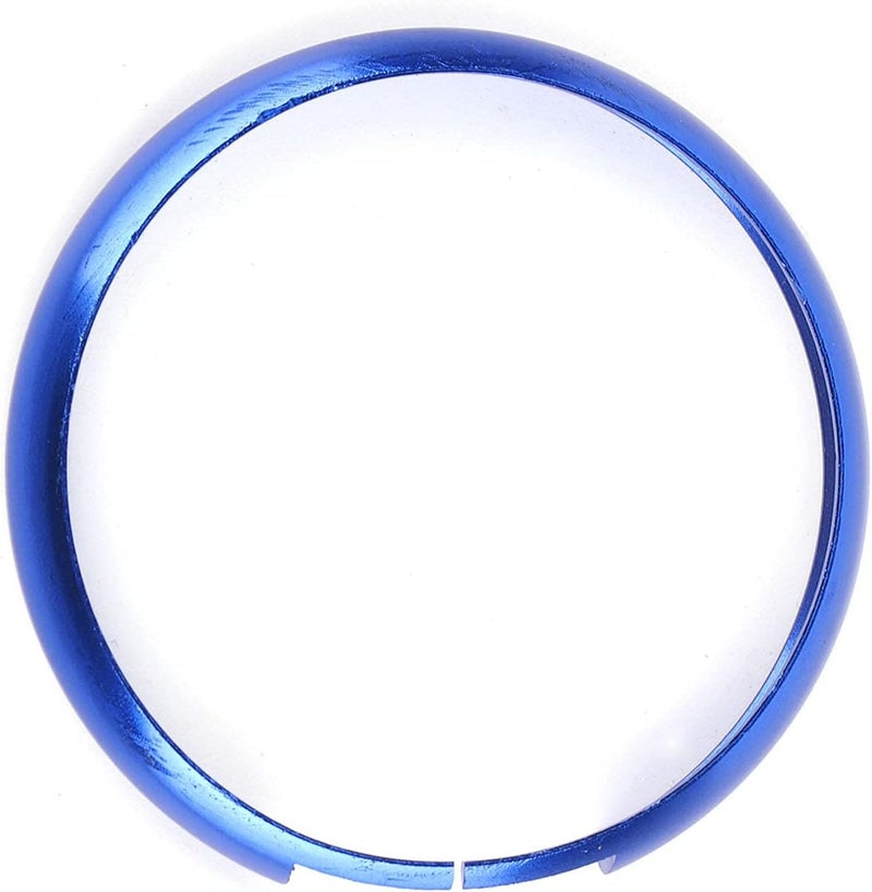 HEEPDD Aluminum Alloy Remote Key Fob Ring Trim Replacement, Replacement, Lightweight Durable Bezel for MINI R55 R56 R57 R58 R59 R60 Key Fob Aluminum Alloy Remote Ring Trim Nan (Blue) - Image 3