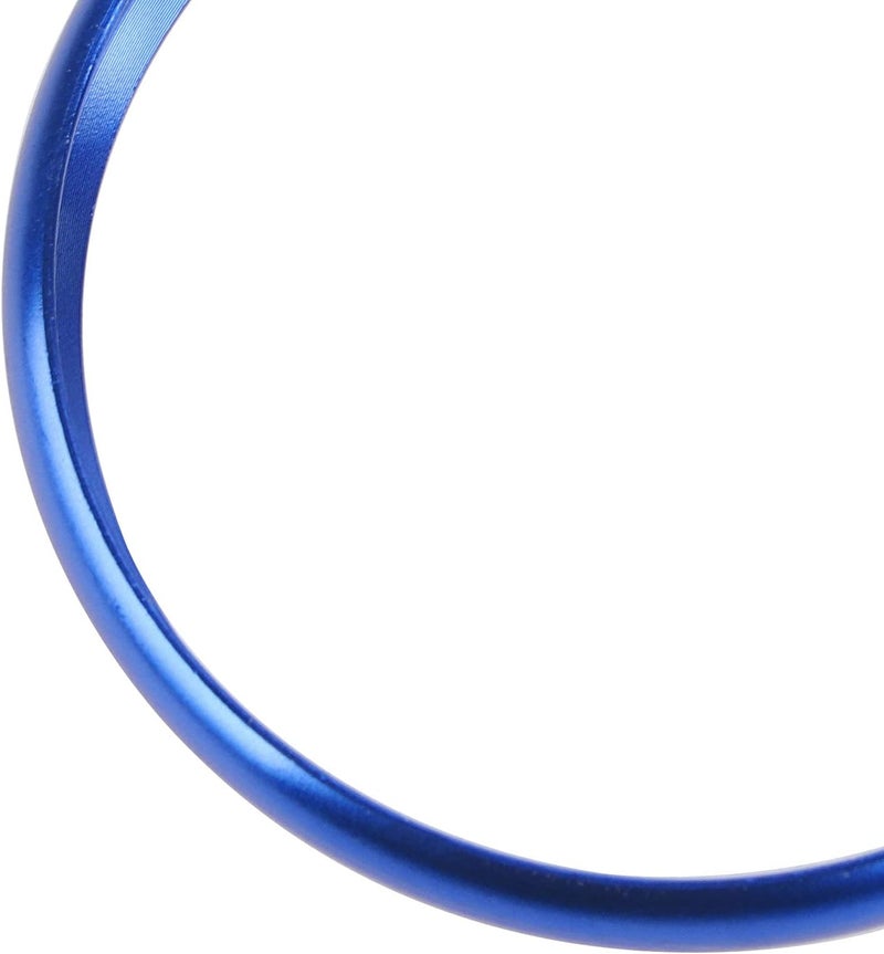 HEEPDD Aluminum Alloy Remote Key Fob Ring Trim Replacement, Replacement, Lightweight Durable Bezel for MINI R55 R56 R57 R58 R59 R60 Key Fob Aluminum Alloy Remote Ring Trim Nan (Blue) - Image 4
