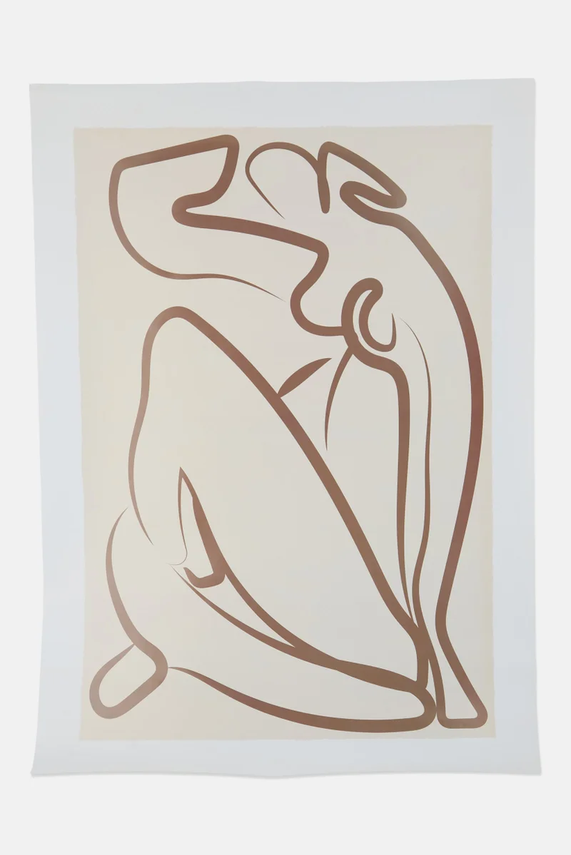 Muy Mucho Abstract Poster