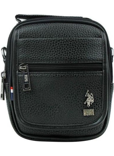 U.S. Polo Assn. Base. Polo Assn. Black Rölax Unisex Messenger Bag PLEVR8415  - Image 1
