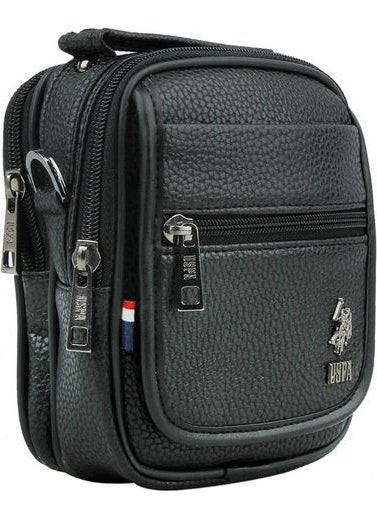 U.S. Polo Assn. Base. Polo Assn. Black Rölax Unisex Messenger Bag PLEVR8415  - Image 2