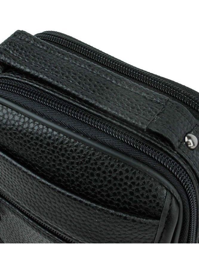 U.S. Polo Assn. Base. Polo Assn. Black Rölax Unisex Messenger Bag PLEVR8415  - Image 4