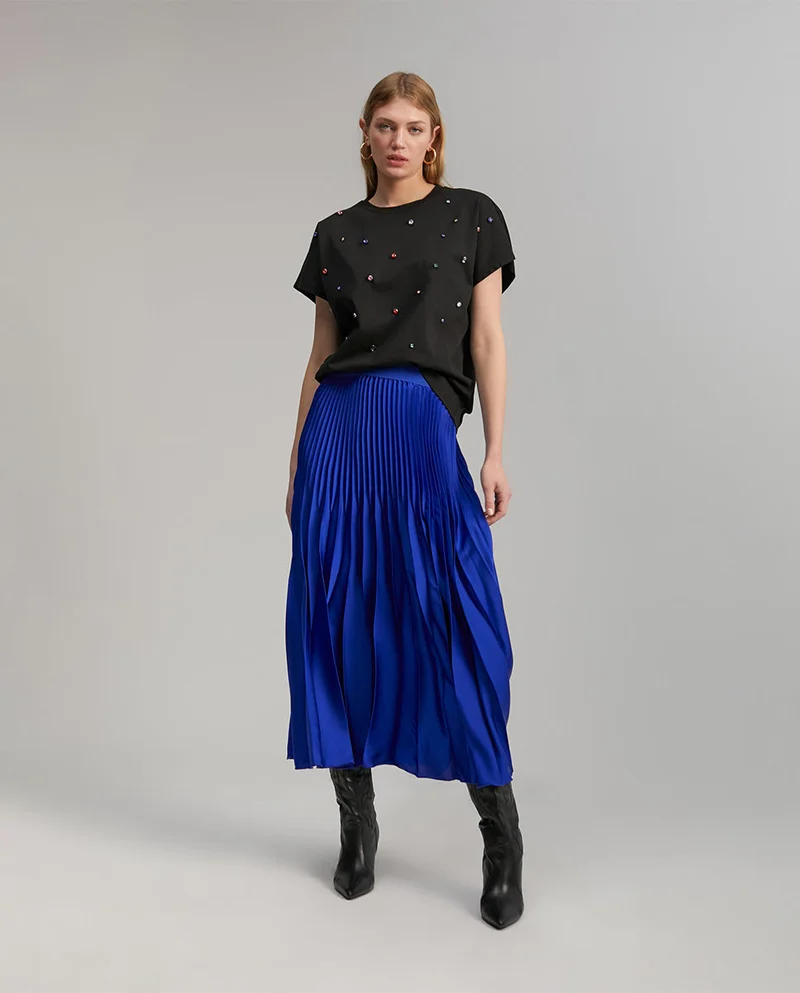 Lola Casademunt T-shirt with rhinestone detail