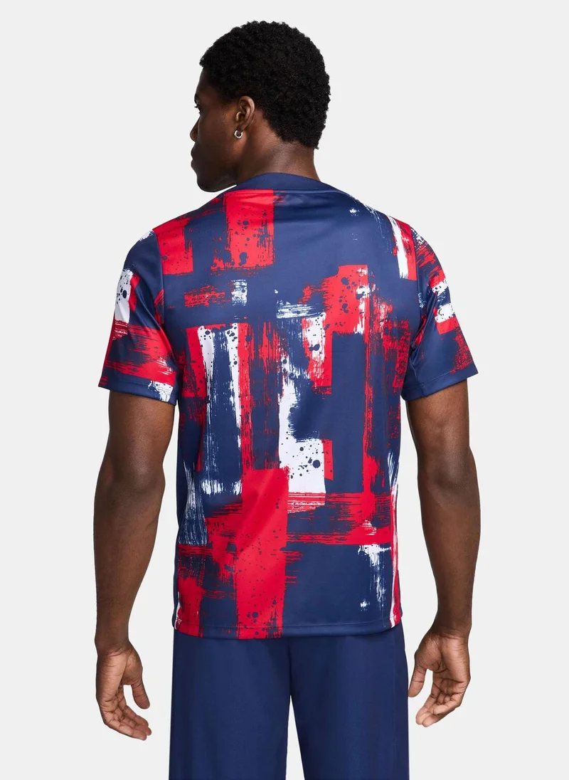 Nike Men's Paris Saint-Germain Dri-FIT Academy Pro Home Pre-Match Football Top