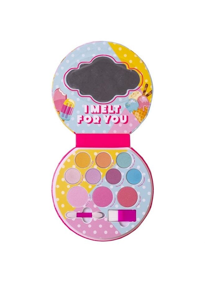 Lip Smacker Sparkle & Shine Eyeshadow Makeup Palette, Melt For You Shimmer | Christmas Make Up Collection | Holiday Present | Gift for Girls  - Image 2