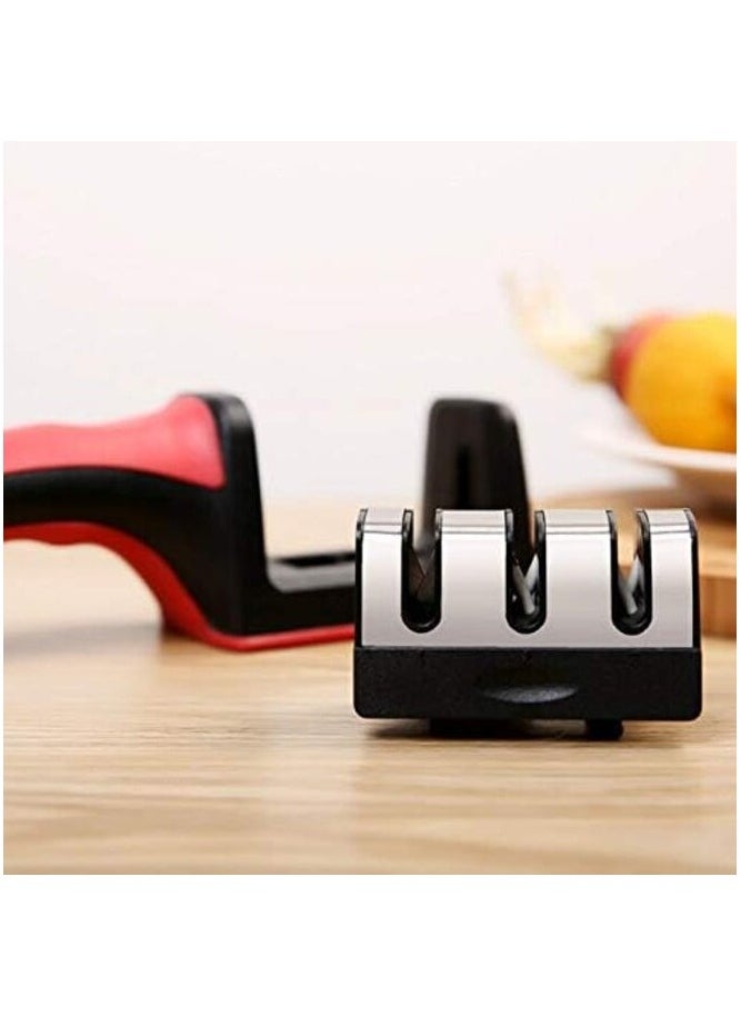 MIRFA 3-Stage Manual Kitchen Knife Sharpener  - Image 3