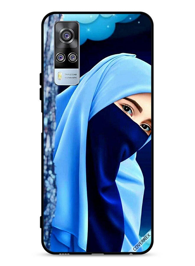 Covernex vivo Y51 2020 Protective Case Cover Hijab Girl - Image 1
