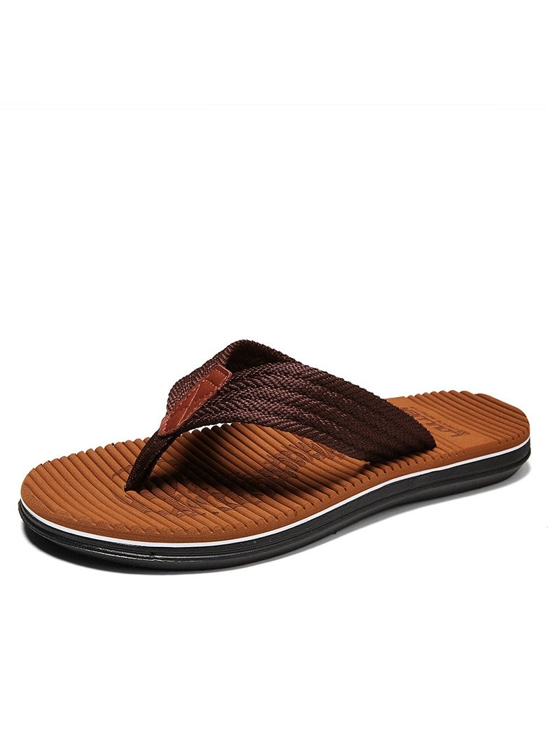 LOULUEN New Fashionable Herringbone Beach Slippers 