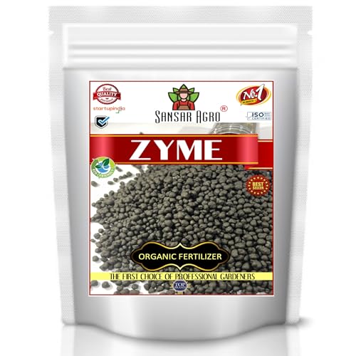 Sansar Agro Zyme, Essential Organic Fertilizer For Plants, Double Filtered With All Required Nutrients And Active Micro-Organism Powder(900 Gm) - Image 1
