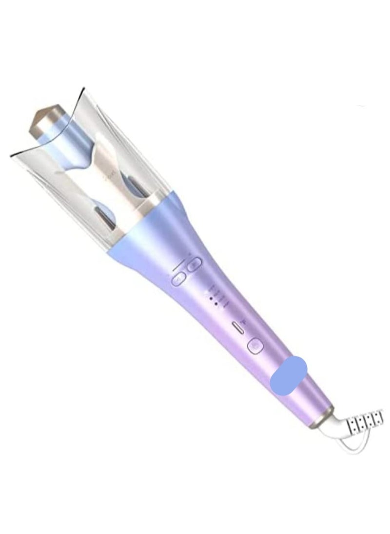 Generic - Auto Hair Curler Ion Wrap Transparent Curling Wand with 1 Ceramic Ionic Barrel and Smart Anti Stuck Sensor Pro Styling Tool for Long and Medium Length Hair - Image 1
