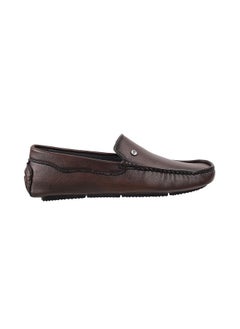 Mochi Mochi Men's Brown Leather Loafers 10-UK (44 EU) (71-8514)  - Image 3