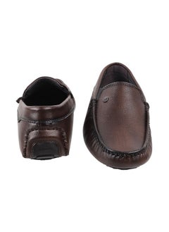 Mochi Mochi Men's Brown Leather Loafers 10-UK (44 EU) (71-8514)  - Image 5