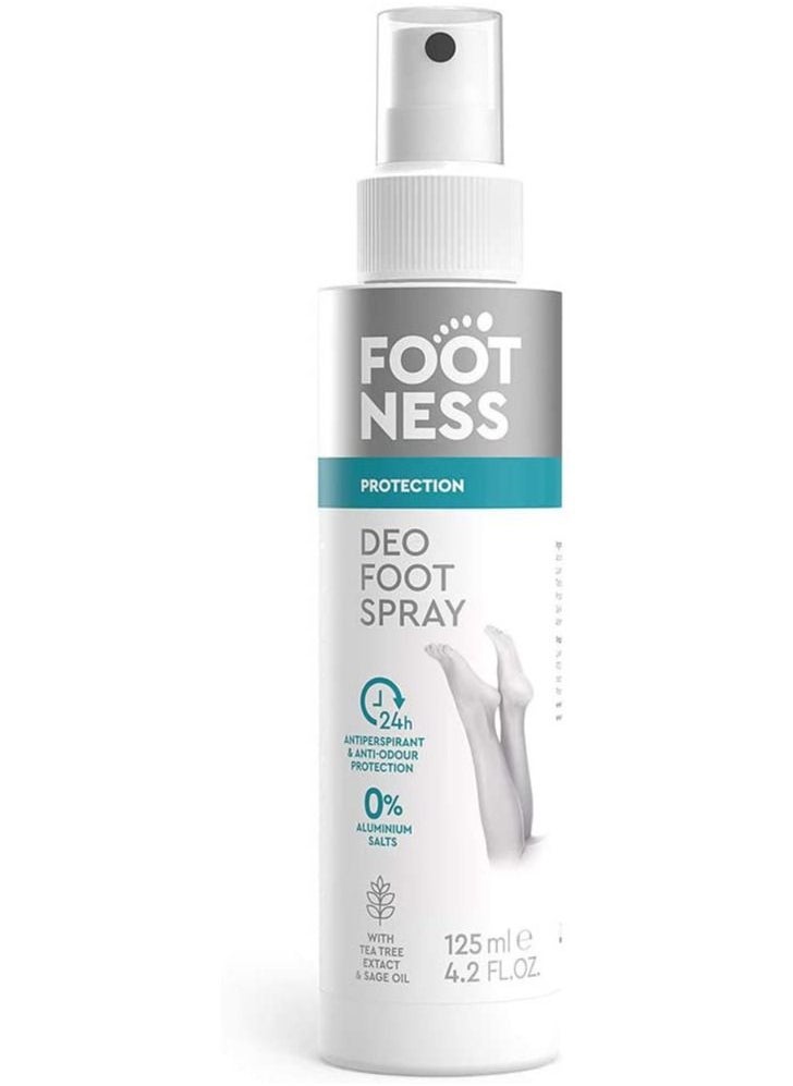 Footness - Foot Deodorant Spray | Anti Sweat and Odour Protection | 125ml - Image 1