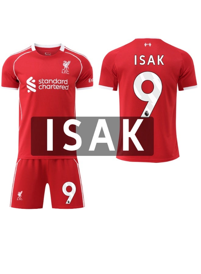 England football jerseys and shorts sets, breathable and quick-drying sports uniforms, football team jerseys, men's and women's youth teams, multiple sizes and colors, for training, matches and street wear - Image 1